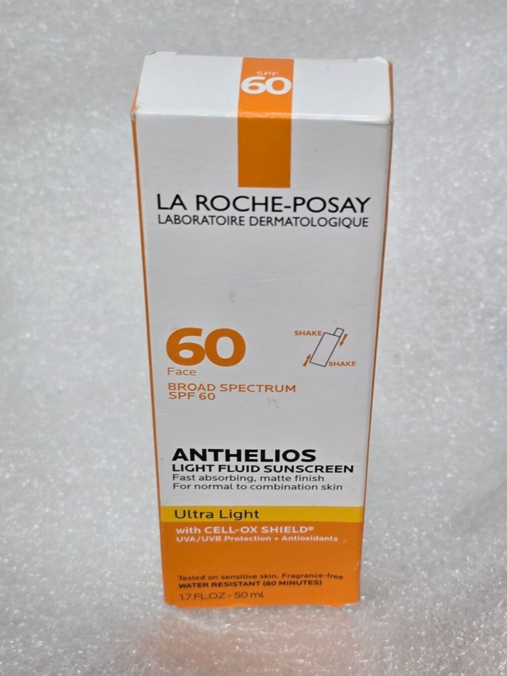 La Roche-Posay Anthelios SPF 60 Ultra Light Fluid Sunscreen Matte Finish